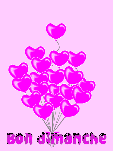 Bon dimanche ballons